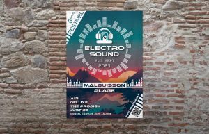 Lire la suite à propos de l’article Affiche festival Electro